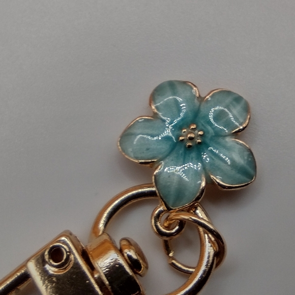 Louis Vuitton Button Zipper Pull Trunk Tag Blue 25mm - Picture 6 of 12